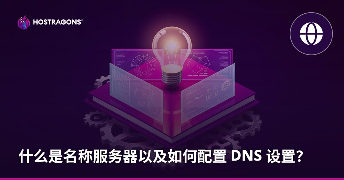 什么是名称服务器以及如何配置 DNS 设置？