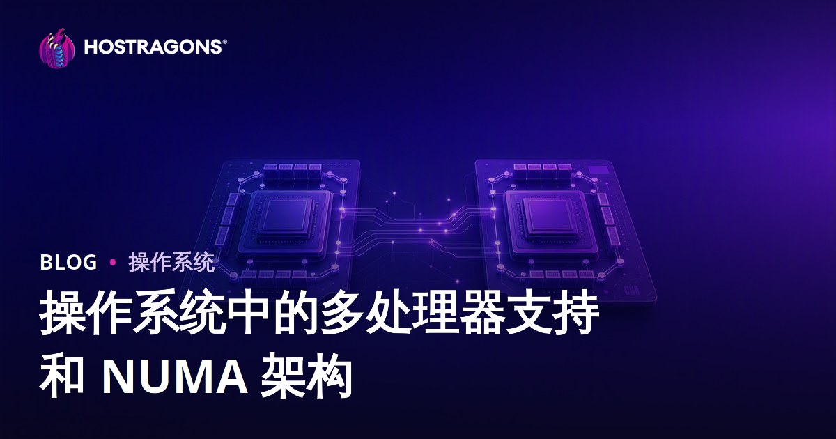操作系统中的多处理器支持和 NUMA 架构