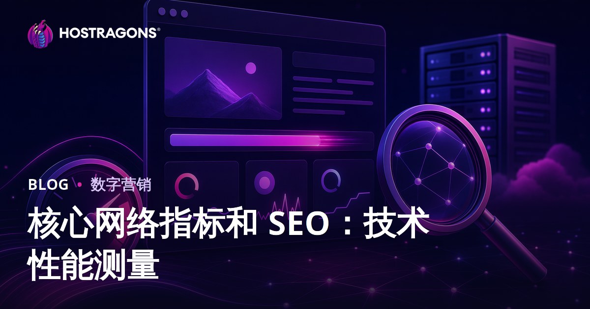 核心网络指标和 SEO：技术性能测量