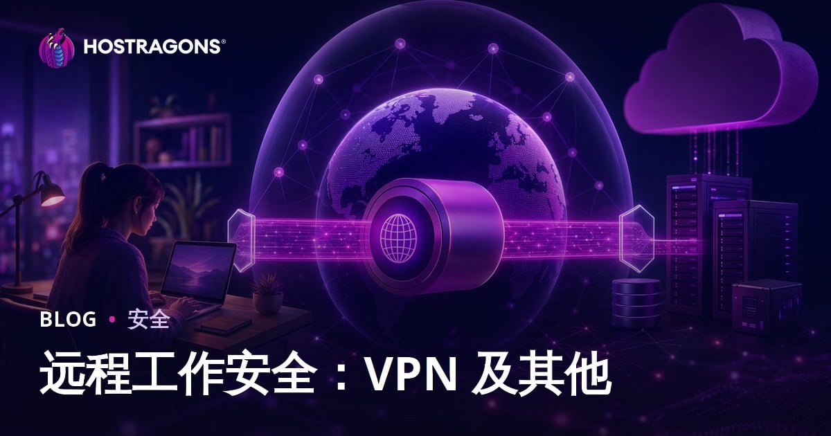 远程工作安全：VPN 及其他