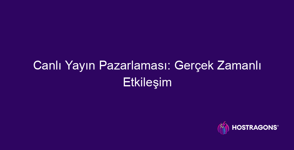 Tiếp thị phát trực tiếp: Tương tác thời gian thực 2 tiếp thị phát sóng trực tiếp tương tác thời gian thực 9640 Phát sóng trực tiếp, nổi bật trong các chiến lược tiếp thị hiện nay, cho phép các thương hiệu tương tác với đối tượng mục tiêu của họ theo thời gian thực. Bài đăng trên blog này đi sâu vào tiếp thị trực tiếp là gì, tại sao nó lại quan trọng và các công cụ và kỹ thuật cần thiết để phát trực tiếp thành công. Các chủ đề như xây dựng chiến lược hiệu quả, phương pháp tương tác với khán giả, xác định đối tượng mục tiêu, phân tích đối thủ cạnh tranh và tạo sự khác biệt sẽ được thảo luận. Các mẹo tạo nội dung, số liệu thành công và cách tăng tác động phát trực tiếp cũng được đề cập. Dựa trên số liệu thống kê và xu hướng, mục tiêu là các thương hiệu sẽ đạt được lợi ích tối đa từ tiếp thị phát sóng trực tiếp.
