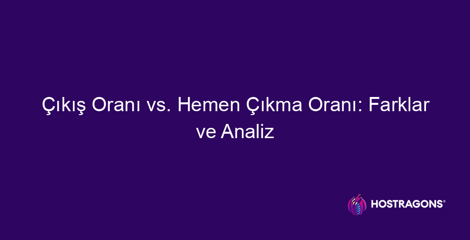 د محصول کچه د د پورته کېدو کچه: توپیرونه او تحلیل ۲ د وتلو نرخ او د اچولو نرخ توپیرونه او تحلیل 9667 دا بلاګ پوسټ د وتلو نرخ او اچولو نرخ ترمنځ توپیرونو ته یوه مفصله کتنه کوي، دوه کلیدي میټریکونه چې ستاسو د ویب پاڼې لپاره خورا مهم دي. تشریح کوي چې د وتلو نرخ څه معنی لري، دا څنګه محاسبه کیږي، او دا څنګه د تحلیلي وسیلو سره تعقیب کیدی شي. د باونس نرخ تعریف او اهمیت روښانه شوی، پداسې حال کې چې هغه ستراتیژۍ او لارښوونې وړاندې کیږي چې د دواړو میټریکونو د ښه کولو لپاره پلي کیدی شي. دا مقاله په واضح ډول د دې دوو مفاهیمو ترمنځ مهم توپیرونه په ګوته کوي، د وتلو نرخ لوړولو میتودونو او د باونس نرخ کمولو لپاره عملي وړاندیزونو سره. په پایله کې، د هغو متخصصینو لپاره اړین اقدامات چې د ویب پاڼې فعالیت غوره کولو په لټه کې دي په ګوته شوي دي.