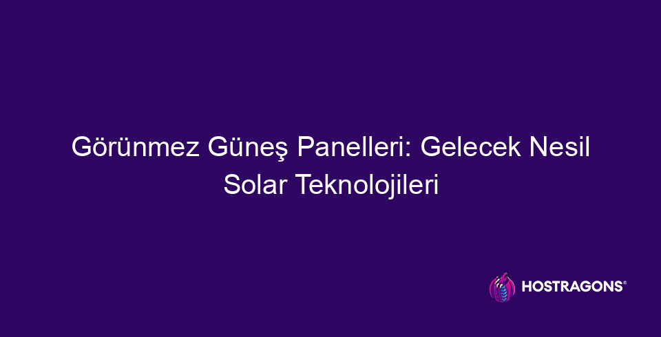 Panel Surya Kahuripan Teknologi Solar Generasi Sabanjure 2 panel surya siro teknologi solar generasi sabanjuré 10079 Posting blog iki njupuk dipikir rinci ing panel solar siro, salah siji saka solusi energi mangsa. Artikel kasebut mbahas definisi lan pentinge teknologi iki, pangembangan sejarah, prinsip kerja lan area aplikasi sing potensial. Kajaba iku, kaluwihan, kekurangan, pengaruh lingkungan lan prospek panel surya sing ora katon ing mangsa ngarep dievaluasi. Iki nyedhiyakake ringkesan lengkap babagan potensial teknologi inovatif iki, kalebu pertimbangan biaya lan pitakonan sing sering ditakoni. Akibaté, panel surya sing ora katon disorot minangka langkah sing kudu ditindakake kanggo masa depan sing lestari ing sektor energi.