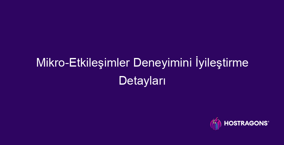Mikro-Etkileşimler Deneyimini İyileştirme Detayları 2 mikro etkilesimler deneyimini iyilestirme detaylari 10431 Bu blog yazısında, dijital dünyada kullanıcı deneyimini önemli ölçüde etkileyen Mikro-Etkileşimler: Deneyimini iyileştiren detaylara odaklanıyoruz. Mikro-etkileşimlerin ne olduğu, neden önemli olduğu ve kullanıcı deneyimini nasıl geliştirdiği temel bilgilerle açıklanıyor. Ardından, mikro-etkileşimlerin geliştirme yöntemleri, kullanım alanları ve tasarımında dikkat edilmesi gerekenler detaylandırılıyor. Uygulama örnekleri ve kullanıcı deneyimine etkileri incelenirken, karşılaşılan zorluklar ve test etme yöntemleri de ele alınıyor. Sonuç olarak, mikro-etkileşimlerin kullanıcı deneyimi üzerindeki gücü vurgulanarak, dijital ürünlerin başarısında oynadığı kritik rol öne çıkarılıyor.