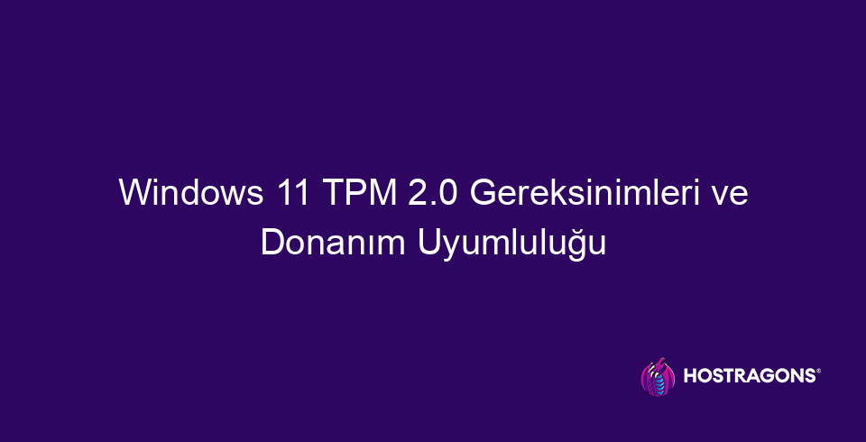 Windows 11 TPM 2.0 の要件とハードウェア互換性 2 Windows 11 tpm 2.0 の要件とハードウェア互換性 9861 このブログ投稿は、Windows 11 への移行を検討している方のための包括的なガイドです。まず、Windows 11 とは何か、そして Windows 11 が提供する革新について説明します。次に、TPM 2.0 とは何か、そしてなぜ Windows 11 に必須の要件なのかについて説明します。この記事では、Windows 11 のハードウェア要件を詳しく調べ、TPM 2.0 をアクティブ化する手順を段階的に説明します。互換性のあるハードウェア、セキュリティの推奨事項、システム パフォーマンス設定、注意すべき事項のリストも含まれています。考えられるハードウェアの問題と解決策に加えて、ユーザーがスムーズに移行できるように、Windows 11 をダウンロードするためのステップバイステップ ガイドも提供されます。