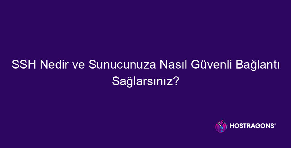 Τι είναι το SSH και πώς να παρέχετε μια ασφαλή σύνδεση στον διακομιστή σας; 2 Τι είναι το ssh και πώς παρέχετε μια ασφαλή σύνδεση με τον διακομιστή σας; 9981 Τι είναι το SSH; Το SSH (Secure Shell), ο ακρογωνιαίος λίθος της δημιουργίας μιας ασφαλούς σύνδεσης με τους διακομιστές σας, παρέχει ένα κρυπτογραφημένο πρωτόκολλο για την πρόσβαση σε απομακρυσμένους διακομιστές. Σε αυτήν την ανάρτηση ιστολογίου, καλύπτουμε πολλά θέματα, από το τι κάνει το SSH, τον τρόπο λειτουργίας του και τους τομείς χρήσης του. Κατά τη διερεύνηση των πλεονεκτημάτων και των περιοχών χρήσης του πρωτοκόλλου SSH, εξετάζουμε επίσης τα σημεία που πρέπει να ληφθούν υπόψη για να αυξηθεί η ασφάλεια. Ανακαλύψτε τρόπους για να ασφαλίσετε τη σύνδεσή σας SSH μαθαίνοντας πώς να χρησιμοποιείτε δημόσια/ιδιωτικά κλειδιά, βήματα ρύθμισης διακομιστή και πιθανές μεθόδους αντιμετώπισης προβλημάτων. Μάθετε βήμα προς βήμα μεθόδους για τη δημιουργία μιας ασφαλούς σύνδεσης με τους διακομιστές σας με SSH και μάθετε τα σημαντικά σημεία που πρέπει να λαμβάνετε υπόψη όταν χρησιμοποιείτε SSH.
