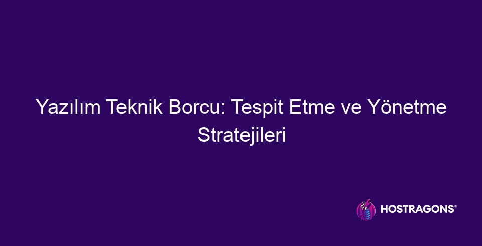 Ohjelmistotekninen velka: Strategioita sen tunnistamiseen ja hallintaan 34 Ohjelmistotekniikan velan tunnistaminen ja hallintastrategiat 10220 Ohjelmistotekniikan velka, yleinen ongelma ohjelmistoprojekteissa, voi johtaa suorituskyvyn heikkenemiseen ja kustannusten nousuun ajan myötä. Tässä blogikirjoituksessa tarkastellaan yksityiskohtaisesti, mitä ohjelmistotekniikan velka on, miksi sitä esiintyy ja miten se tunnistetaan. Siinä käsitellään myös työkaluja ja lieventämisstrategioita ohjelmistotekniikan velan hallintaan. Artikkelissa esitetään ohjelmistotekniikan velan vaikutus, asiaankuuluvat tilastot ja parhaat käytännöt sekä tulevaisuuteen suuntautuneita suosituksia, jotka auttavat sinua optimoimaan ohjelmistokehitysprosessejasi. Vähentämällä teknistä velkaa ohjelmistoprojekteissasi voit luoda kestävämmän ja tuottavamman kehitysympäristön.