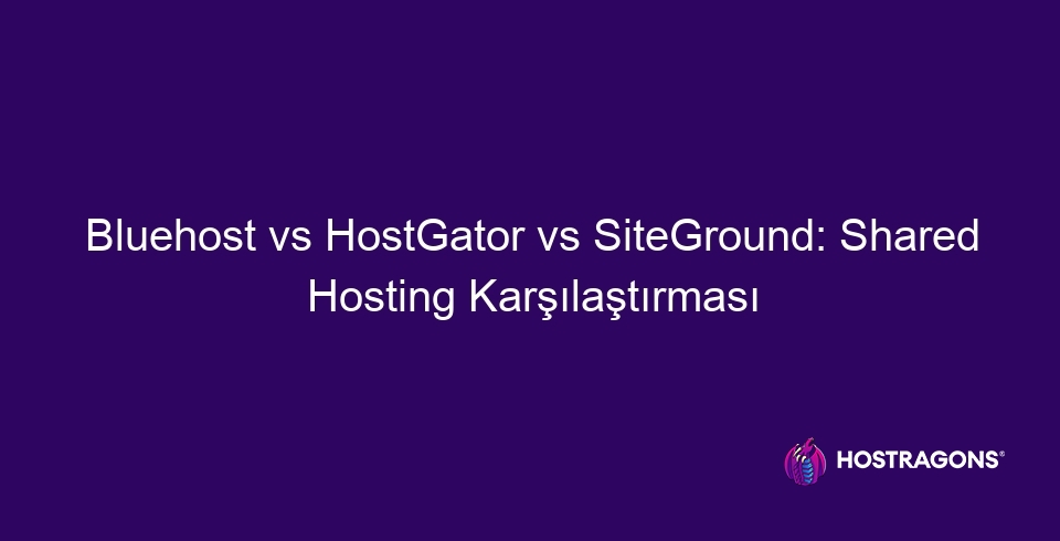 Bluehost vs. HostGator vs. SiteGround: Porovnání sdíleného hostingu 2 Srovnání sdíleného hostingu Bluehost vs. HostGator vs. SiteGround 10700 Tento blogový příspěvek komplexně porovnává oblíbené poskytovatele sdíleného hostingu Bluehost, HostGator a SiteGround. Začíná vysvětlením, co je sdílený hosting a jak funguje, a poté se ponoří do klíčových funkcí těchto tří platforem, jako je rychlost a výkon, zabezpečení, zákaznická podpora a ceny. Hodnotí se také uživatelské recenze a dopad SEO, což čtenářům pomáhá vybrat si poskytovatele hostingu, který nejlépe vyhovuje jejich potřebám. Závěr, podpořený názory odborníků, zdůrazňuje důležitost výběru správného poskytovatele hostingu a upozorňuje na klíčové body, které je třeba zvážit během rozhodovacího procesu.