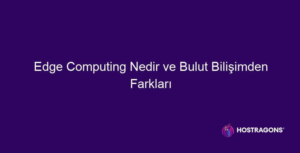 Edge Computing Nedir ve Bulut Bilişimden Farkları 18 ایج کمپیوټینګ څه شی دی او دا څنګه د کلاوډ کمپیوټینګ څخه توپیر لري؟ 10123 دا بلاګ پوسټ د ایج کمپیوټینګ، نن ورځ د راڅرګندیدونکي ټیکنالوژۍ په اړه ژوره کتنه کوي. لومړی، دا تشریح کوي چې ایج کمپیوټینګ څه شی دی او د کلاوډ کمپیوټینګ څخه یې مهم توپیرونه روښانه کوي. مقاله د ایج کمپیوټینګ لخوا وړاندیز شوي ګټې توضیح کوي او د هغې د غوښتنلیک ساحې د کانکریټ مثالونو سره تشریح کوي. دا بیا د ایج کمپیوټینګ ټیکنالوژۍ او هغه امنیتي ننګونې روښانه کوي چې دوی پکې شامل دي. پداسې حال کې چې د ټیکنالوژۍ راتلونکي تصور کوي، دا د ایج کمپیوټینګ اړتیاوې او د هغې د کارولو لپاره کلیدي ملاحظات روښانه کوي. په پای کې، دا د ایج کمپیوټینګ ظرفیت او هغه فرصتونه ارزوي چې دا سوداګرۍ لپاره وړاندیز کوي، پدې ټیکنالوژۍ کې د پانګونې اهمیت ټینګار کوي.