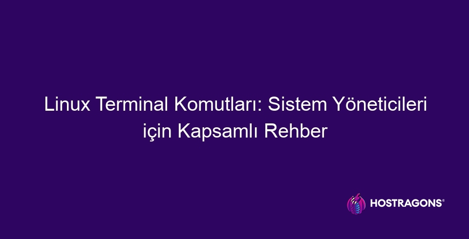 ಲಿನಕ್ಸ್ ಟರ್ಮಿನಲ್ ಕಮಾಂಡ್ಗಳು: ಸಿಸ್ಟಮ್ ಅಡ್ಮಿನಿಸ್ಟ್ರೇಟರ್ಗಳಿಗೆ ಸಂಪೂರ್ಣ ಮಾರ್ಗದರ್ಶಿ 34 ಲಿನಕ್ಸ್ ಟರ್ಮಿನಲ್ ಕಮಾಂಡ್ಗಳು: ಸಿಸ್ಟಮ್ ಅಡ್ಮಿನಿಸ್ಟ್ರೇಟರ್ಗಳಿಗೆ ಸಮಗ್ರ ಮಾರ್ಗದರ್ಶಿ 9918 ಲಿನಕ್ಸ್ ಟರ್ಮಿನಲ್ ಸಿಸ್ಟಮ್ ಅಡ್ಮಿನಿಸ್ಟ್ರೇಟರ್ಗಳು ಮತ್ತು ಡೆವಲಪರ್ಗಳಿಗೆ ಅನಿವಾರ್ಯ ಸಾಧನವಾಗಿದೆ. ಮೂಲ ಆಜ್ಞೆಗಳನ್ನು ಕಲಿಯುವುದು ಸಿಸ್ಟಮ್ ನ್ಯಾವಿಗೇಷನ್ ಮತ್ತು ಫೈಲ್ ನಿರ್ವಹಣೆಯಿಂದ ಹಿಡಿದು ಪ್ರಕ್ರಿಯೆ ನಿಯಂತ್ರಣ ಮತ್ತು ನೆಟ್ವರ್ಕ್ ಕಾನ್ಫಿಗರೇಶನ್ವರೆಗೆ ಅನೇಕ ಕಾರ್ಯಗಳನ್ನು ಸರಳಗೊಳಿಸುತ್ತದೆ. ಈ ವಿಭಾಗದಲ್ಲಿ, ನಾವು ಸಾಮಾನ್ಯವಾಗಿ ಬಳಸುವ ಲಿನಕ್ಸ್ ಟರ್ಮಿನಲ್ ಕಮಾಂಡ್ಗಳು ಮತ್ತು ಅವುಗಳ ಕಾರ್ಯಗಳ ಮೇಲೆ ಕೇಂದ್ರೀಕರಿಸುತ್ತೇವೆ. ಈ ಆಜ್ಞೆಗಳನ್ನು ಸರಿಯಾಗಿ ಬಳಸುವುದರಿಂದ ನಿಮ್ಮ ಸಿಸ್ಟಮ್ ಪ್ರಾಬಲ್ಯ ಹೆಚ್ಚಾಗುತ್ತದೆ ಮತ್ತು ಸಂಭಾವ್ಯ ದೋಷಗಳನ್ನು ಕಡಿಮೆ ಮಾಡುತ್ತದೆ.