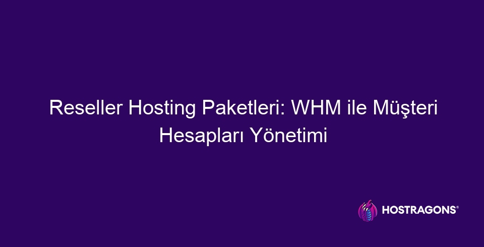 Reseller Hosting Paketleri: WHM ile Müşteri Hesapları Yönetimi 2 reseller hosting paketleri whm ile musteri hesaplari yonetimi 10706 Reseller hosting, web hosting hizmetlerini kendi markanız altında sunmanızı sağlayan güçlü bir çözümdür. Bu blog yazısı, reseller hosting'in ne olduğunu, önemini ve WHM (Web Host Manager) ile müşteri hesaplarının nasıl yönetileceğini detaylı bir şekilde anlatmaktadır. WHM'nin reseller hosting paketleriyle ilişkisi, müşteri hesabı oluşturma süreçleri, kullanıcı rolleri ve yetkilendirme, sunulan önemli özellikler ve müşteri ilişkileri yönetimi gibi konulara değinilmektedir. Ayrıca, WHM kullanırken dikkat edilmesi gerekenler ve hizmet sunumunu iyileştirme yöntemleri üzerinde durularak, reseller hosting ile başarıya ulaşmanın yolları gösterilmektedir. Bu rehber, reseller hosting işine başlamak veya mevcut işini geliştirmek isteyenler için kapsamlı bir kaynak niteliğindedir.