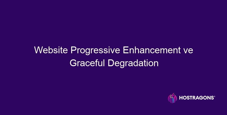 Website Progressive Enhancement ve Graceful Degradation 26 د ویب پاڼې پرمختللی وده او د زړه راښکونکي تخریب ۱۰۶۵۲ دا بلاګ پوسټ په عصري ویب پراختیا کې دوه کلیدي طریقو ته کتنه کوي: د ویب پاڼې پرمختللی وده (PV) او زړه راښکونکي تخریب (ګریسفل تخریب). دا تشریح کوي چې پروګریسفل وده څه ده، د هغې کلیدي برخې، او د کارونکي تجربې باندې د هغې اغیز، پداسې حال کې چې د زړه راښکونکي تخریب ګټې، SEO اغیزې، او د پلي کولو ستراتیژیو توضیحات هم ورکوي. د پرتله کولو چارټ د دواړو طریقو ترمنځ توپیرونه روښانه کوي، او پرمختللي لارښوونې او د پلي کولو ستراتیژۍ وړاندې کوي. دا د زړه راښکونکي تخریب پلي کولو لپاره کلیدي ملاحظات هم روښانه کوي. په نهایت کې، دا ستاسو د ویب پاڼې لاسرسي او فعالیت غوره کولو لپاره د دې دوو طریقو کارولو څرنګوالي په اړه جامع لارښود چمتو کوي.