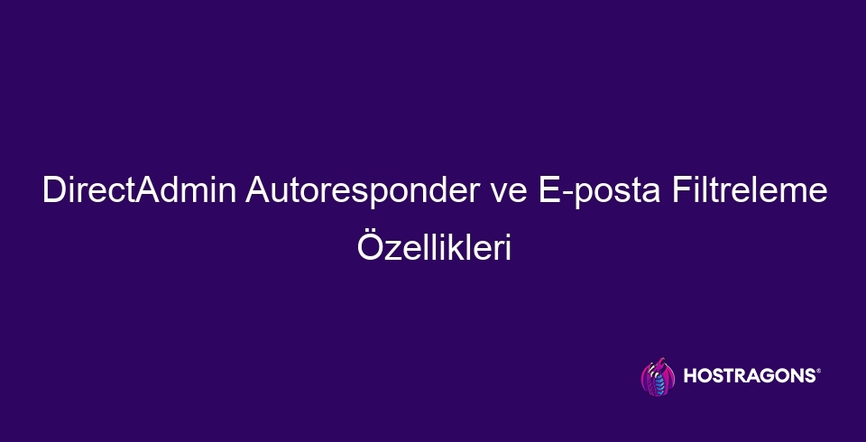 คุณสมบัติการตอบกลับอัตโนมัติและการกรองอีเมลของ DirectAdmin 6 ฟีเจอร์การตอบกลับอัตโนมัติและการกรองอีเมลของ DirectAdmin 10844 บล็อกโพสต์นี้เน้นที่ฟีเจอร์การตอบกลับอัตโนมัติและการกรองอีเมลอันทรงพลังของ DirectAdmin Panel โดยจะอธิบายรายละเอียดเกี่ยวกับ DirectAdmin Autoresponder ความสำคัญของการกรองอีเมล และข้อดีต่างๆ อย่างละเอียด พร้อมทั้งนำเสนอข้อมูลเชิงปฏิบัติเกี่ยวกับกลยุทธ์การกรองอีเมล ขั้นตอนการตั้งค่า และกลยุทธ์การสื่อสารเพื่อเพิ่มประสิทธิภาพ นอกจากนี้ยังเน้นย้ำถึงวิธีลดสแปมผ่านฟีเจอร์การกรองและข้อควรพิจารณาสำคัญเมื่อใช้ DirectAdmin Autoresponder โพสต์นี้ปิดท้ายด้วยเคล็ดลับสำหรับการจัดการอีเมลอย่างชาญฉลาดและบทสรุปสำหรับการจัดการอีเมลที่ประสบความสำเร็จ
