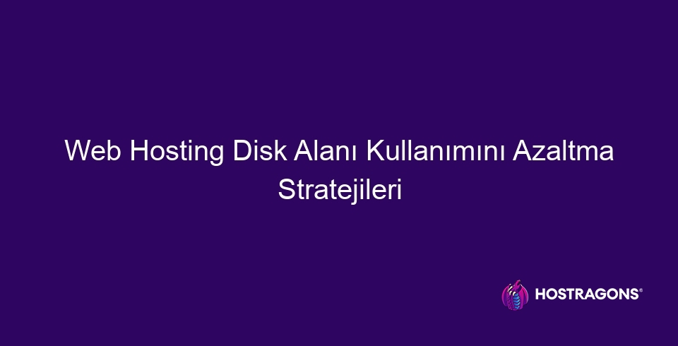 web hosting disk alani kullanimini azaltma stratejileri 10802 Web hosting disk alanı, web sitenizin performansı ve maliyeti açısından kritik öneme sahiptir. Bu blog yazısı, web hosting disk alanı kullanımınızı azaltmaya yönelik stratejiler sunmaktadır. Disk alanı kullanımını anlamak, karşılaşılan sorunları tespit etmek ve verimlilik için etkili yönetim stratejileri geliştirmek önemlidir. Yedekleme ve arşivleme yöntemleri, dosyalama sistemlerinin optimizasyonu, veri sıkıştırma ve başarılı disk alanı yönetimi için ipuçları ele alınmaktadır. Web siteniz için doğru disk alanı ihtiyaçlarını belirlemek ve teknik destek kaynaklarını değerlendirmek de bu sürecin önemli bir parçasıdır. Bu adımları takip ederek web hosting maliyetlerinizi düşürebilir ve web sitenizin daha hızlı çalışmasını sağlayabilirsiniz.