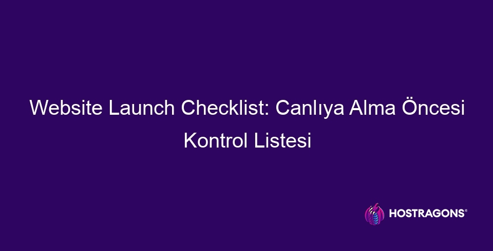 website launch checklist canliya alma oncesi kontrol listesi 10745 Web sitesi lansmanı öncesinde kritik bir kontrol listesine sahip olmak, başarılı bir başlangıç için elzemdir. Bu blog yazısı, bir web sitesini canlıya almadan önce dikkat edilmesi gereken tüm önemli adımları detaylı bir şekilde ele alıyor. Web sitesi için ön hazırlık adımlarından teknik gereksinimlere, tasarım unsurlarından SEO uyumlu içerik oluşturma ipuçlarına kadar geniş bir yelpazede rehberlik sunuyor. Kullanıcı testlerinin önemi, canlıya alma zaman çizelgesi oluşturma ve olası zorluklarla başa çıkma stratejileri de vurgulanıyor. Ayrıca, pazarlama stratejileri ile web sitesini desteklemenin önemi ve web sitesi lansmanından çıkarılacak dersler de aktarılıyor. Kapsamlı bir website launch kontrol listesi ile sitenizin sorunsuz ve etkili bir şekilde yayınlanmasını sağlayabilirsiniz.